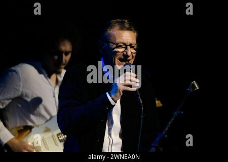 März 2024, Rom, Italien, Italien: GegÃ Telesforo auf der Bühne des Auditoriums Parco della Musica während des Live-Auftritts „Big Mama Legacy“ (Bild: © Roberto Bettacchi/Pacific Press via ZUMA Press Wire) NUR ZUR REDAKTIONELLEN VERWENDUNG! Nicht für kommerzielle ZWECKE! Stockfoto