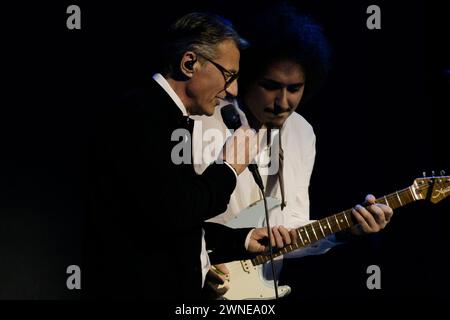 März 2024, Rom, Italien, Italien: GegÃ Telesforo auf der Bühne des Auditoriums Parco della Musica während des Live-Auftritts „Big Mama Legacy“ (Bild: © Roberto Bettacchi/Pacific Press via ZUMA Press Wire) NUR ZUR REDAKTIONELLEN VERWENDUNG! Nicht für kommerzielle ZWECKE! Stockfoto