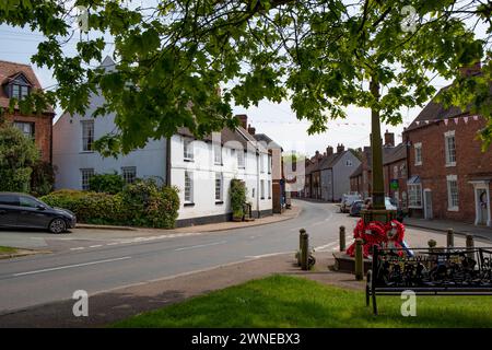 Abbots Bromley War Memorial Stockfoto