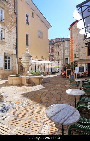 Place du Peyra, Vence, Alpes Maritimes, Französische Riviera Stockfoto