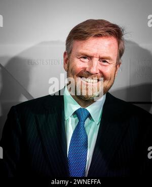 Bogota, Kolumbien. März 2024. DEN BOSCH - König Willem-Alexander eröffnet das neue Theater aan de Parade, 1. maart 2024. Quelle: Patrick van Katwijk/dpa/Alamy Live News Stockfoto