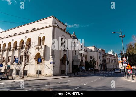 Belgrad, Serbien - 8. Februar 2024: Die Kathedrale Kirche St. Michael der Erzengel ist eine serbisch-orthodoxe Kathedrale im Zentrum von Belgrad, Ser Stockfoto