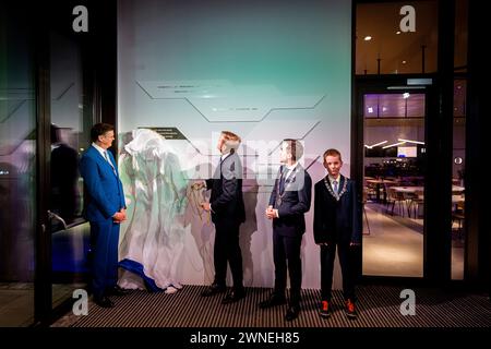 Bogota, Kolumbien. März 2024. DEN BOSCH - König Willem-Alexander eröffnet das neue Theater aan de Parade, 1. maart 2024. Quelle: Patrick van Katwijk/dpa/Alamy Live News Stockfoto