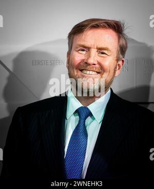 Bogota, Kolumbien. März 2024. DEN BOSCH - König Willem-Alexander eröffnet das neue Theater aan de Parade, 1. maart 2024. Quelle: Patrick van Katwijk/dpa/Alamy Live News Stockfoto