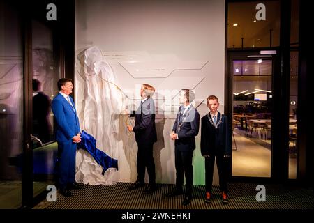 Bogota, Kolumbien. März 2024. DEN BOSCH - König Willem-Alexander eröffnet das neue Theater aan de Parade, 1. maart 2024. Quelle: Patrick van Katwijk/dpa/Alamy Live News Stockfoto