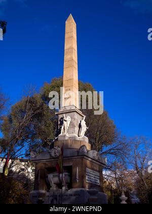 Monumento al 2 de Mayo. Madrid. España Stockfoto