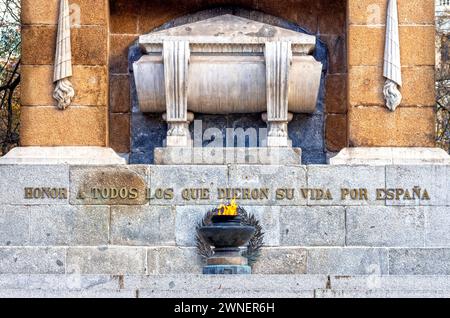 Monumento al 2 de Mayo. Madrid. España Stockfoto