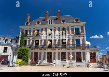 Europa, Frankreich, Centre-Val de Loire, Blois, The Robert-Houdin House of Magic (Maison de la magie Robert-Houdin) Stockfoto