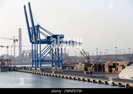 Civita Vecchia, Italien - 21. Mai 2014 - Hafen Civitavecchia in der Nähe von Rom, Latium, Italien Stockfoto