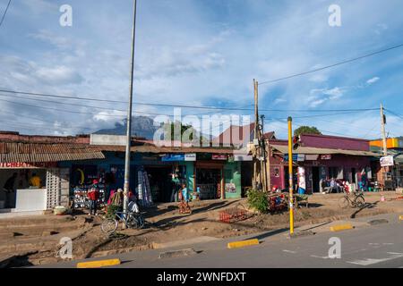 Tansania, 29. Oktober 2023. Foto des täglichen Lebens in der Stadt Arusha, Stockfoto