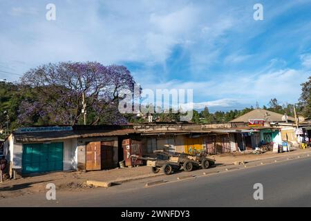 Tansania, 29. Oktober 2023. Foto des täglichen Lebens in der Stadt Arusha, Stockfoto