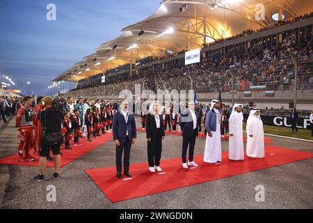 Bahrain. März 2024. Während des Formel 1 Gulf Air Bahrain Grand Prix 2024, 1. Runde der FIA Formel-1-Weltmeisterschaft 2024 vom 29. Februar bis 2. März 2024 auf dem Bahrain International Circuit in Sakhir, Bahrain Credit: Independent Photo Agency/Alamy Live News Stockfoto