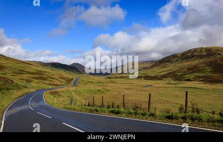 Blick von der Old Military Rd Nach Glenshee, Schottland Stockfoto