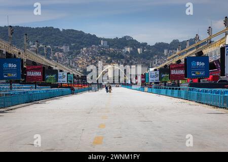 Sambódromo, Rio de Janeiro, Brasilien Stockfoto