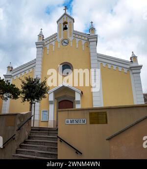 Heilige Dreifaltigkeitskirche in Baska, Insel Krk, Kvarner Golf Region, Kvarner Bucht, Kroatien, Mittelmeer, Adria Stockfoto