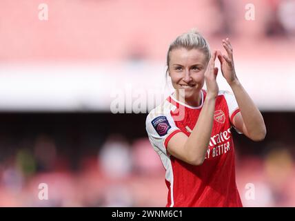 London, Großbritannien. März 2024. Während des FA Women's Super League Spiels im Emirates Stadium in London. Der Bildnachweis sollte lauten: David Klein/Sportimage Credit: Sportimage Ltd/Alamy Live News Stockfoto