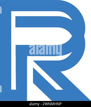 Letter R Logo Symbol Vektor Illustration Design Stock Vektor