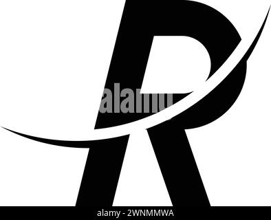 Letter R Logo Symbol Vektor Illustration Design Stock Vektor