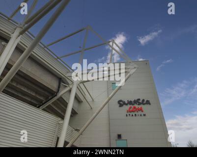 Das Swansea Stadium ist ein Mehrzwecksportstadion in Swansea, West Glamorgan, Wales Stockfoto