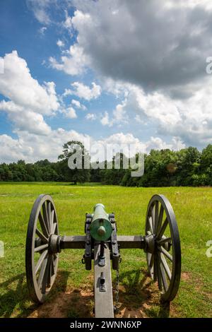 Fotos vom Stones River National Battlefield in Murfreesboro, Tennessee. Stockfoto