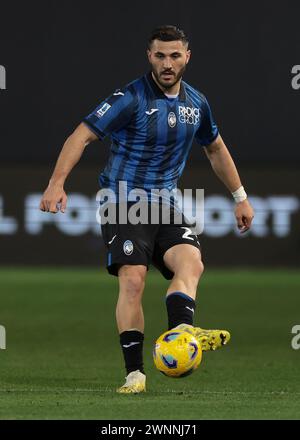 Bergamo, Italien. März 2024. Sead Kolasinac von Atalanta während des Spiels der Serie A im Gewiss Stadium, Bergamo. Der Bildnachweis sollte lauten: Jonathan Moscrop/Sportimage Credit: Sportimage Ltd/Alamy Live News Stockfoto