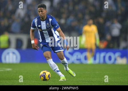 3. März 2024: Porto, Portugal: Wendell aus Porto, FC Porto gegen Benfica; Campeonato Portugu&#xea;s bei Estádio do Drag&#xe3;o Stockfoto