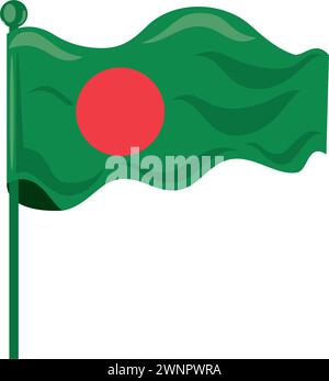 Tag der Unabhängigkeit von bangladesch Stock Vektor