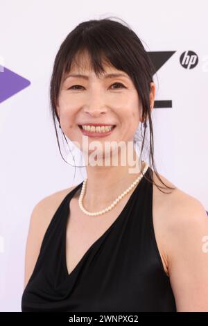 Los Angeles, USA. März 2024. Yuka Shirasuna nimmt am 3. März 2024 an den 74. Jährlichen ACE Eddie Awards in der Royce Hall in Los Angeles, Kalifornien, Teil. Foto: Crash/imageSPACE/SIPA USA Credit: SIPA USA/Alamy Live News Stockfoto