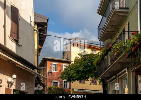 Bilder vom Gardasee Italien Stockfoto