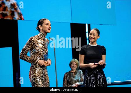 Schauspielerin Valentina Bellè Italien bei der Verleihung der European Shooting Stars Awards 2024 während der 74. Internationale Filmfestspiele Berlin. / Schauspielerin Valentina Bellè Italien bei den European Shooting Stars Awards 2024 während der 74. Internationalen Filmfestspiele Berlin. Schnappschuss-Fotografie/K.M.Krause *** Schauspielerin Valentina Bellè Italien bei den European Shooting Stars Awards 2024 im Rahmen der 74. Internationalen Filmfestspiele Berlin Schauspielerin Valentina Bellè Italien bei den European Shooting Stars Awards 2024 im Rahmen der 74. Internationalen Filmfestspiele Berlin Schnappschuss Foto Stockfoto