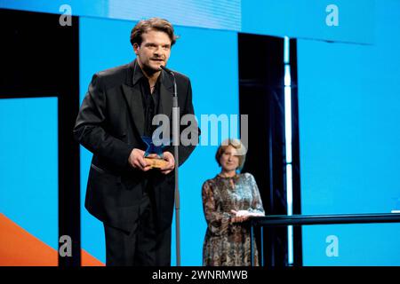 Schauspieler Diugas Grinys Litauen bei der Verleihung der European Shooting Stars Awards 2024 während der 74. Internationale Filmfestspiele Berlin. / Schauspieler Diugas Grinys Litauen bei der Preisverleihung der European Shooting Stars Awards 2024 während der 74. Internationalen Filmfestspiele Berlin. Schnappschuss-Fotografie/K.M.Krause *** Schauspieler Diugas Grinys Litauen bei den European Shooting Stars Awards 2024 während der 74. Internationalen Filmfestspiele Berlin Schauspieler Diugas Grinys Litauen bei den European Shooting Stars Awards 2024 während der 74. Internationalen Filmfestspiele Berlin Schnappschuss Stockfoto