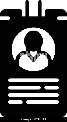 Symbol für benannte, eingeschrieben Stock Vektor