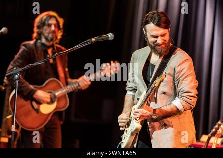 März 2024: „Filippo Graziani Canta Ivan“ al Blue Note A Milano, Italia Stockfoto