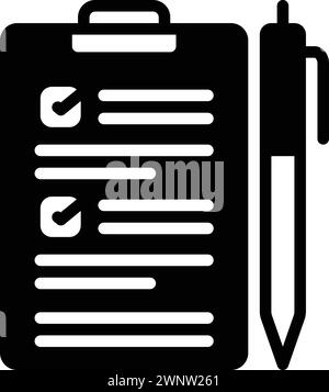 Symbol für Zensus, Zensus Record Stock Vektor