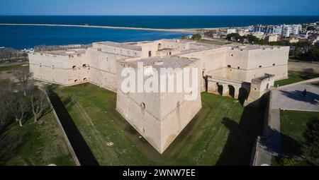 Schloss Barletta Stockfoto