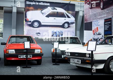 05/21 nachdem alle Autos endlich enthüllt wurden, startet das Museum im alten wireworks, Ambergate Derbyshire, vor dem offiziellen Termin in der nächsten Woche Stockfoto