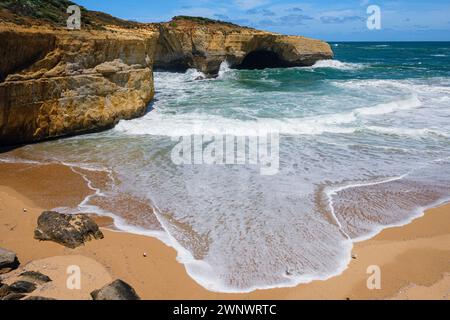 London Bridge, Port Campbell National Park, Great Ocean Road, Victoria, Australien Stockfoto