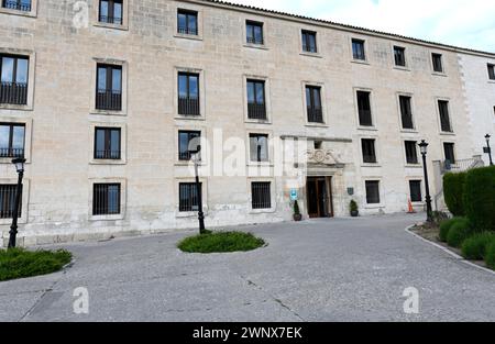 Cuenca. Convento de San Pablo (Plateresque 16. Jahrhundert). Castilla-La Mancha, Spanien. Stockfoto