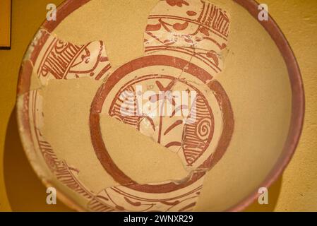 Cerdà Museum, in Puigcerdà. Raum für das ehemalige Kloster der Klosterschwestern von Puigcerdà (Cerdanya, Girona, Katalonien, Spanien, Pyrenäen) Stockfoto