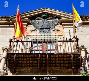 Architekturdetails Erzbischofspalast, TOLEDO, SPANIEN Stockfoto