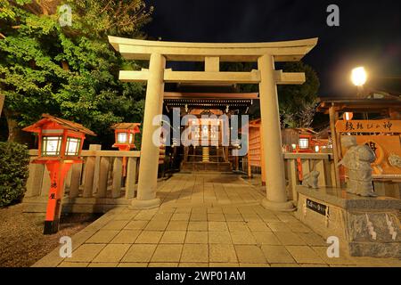 Yasaka-Schrein in Gionmachi Kitagawa, Higashiyama Ward, Kyoto, Japan Stockfoto