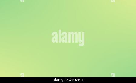 Hellgrüne abstrakte, leere Hintergrundillustration mit Farbverlauf. Pastellfarben glatte und elegante moderne Textur Vektor Grafik Design Vorlage Stock Vektor