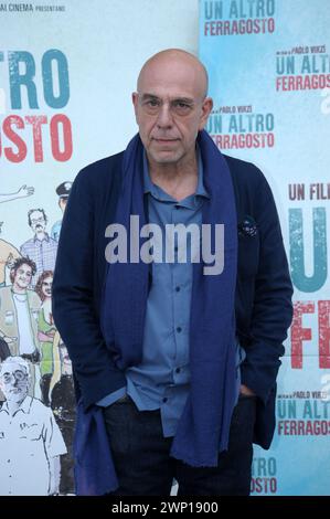 Rome, the Space Cinema , Rome, Italy, 04. März 2024, Paolo Virzi während des Fotorufs des Films ' UN altro ferragosto' - Nachrichten Stockfoto