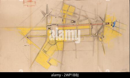 Pniewski Bohdan, Architekt, Pniewski Bohdan, dar, Warschau (Woiwodschaft Masowien), Warschau - Bezirk von Marschall Piłsudski, Warschau - Pole Mokotowskie, Warschau - Tempel der göttlichen Vorsehung, dar (Provenienz), Stadtplanung Stockfoto