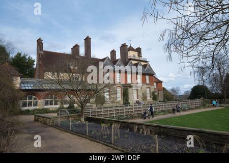 Standen House nahe East Grinstead in West Sussex im Winter Stockfoto