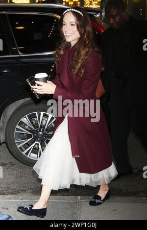 New York, NY, USA. März 2024. Emily Calandrelli wurde am 4. März 2024 bei CBS Mornings in New York City gesehen. Quelle: Rw/Media Punch/Alamy Live News Stockfoto