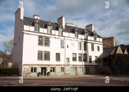 Abbey Strand Gebäude heute werden die restaurierten Gebäude als Lernzentrum genutzt Stockfoto
