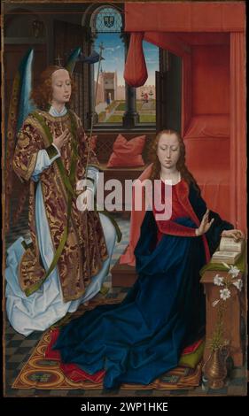 Die Verkündigung Hans Memling CA. 1465-70 Stockfoto