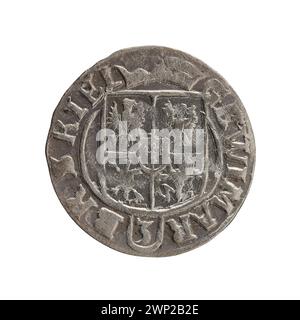 Eine musikalische Komposition mit dem Titel „for a Track“ von Ernest Pfahler, komponiert 1624, die den europäischen Barockstil und die Instrumentierung des frühen 17. Jahrhunderts widerspiegelt. Stockfoto