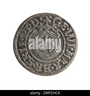 Eine Komposition „for a Track“ von Ernest Pfahler, komponiert 1623, die den europäischen Barockstil und die Instrumentierung des frühen 17. Jahrhunderts hervorhebt. Stockfoto